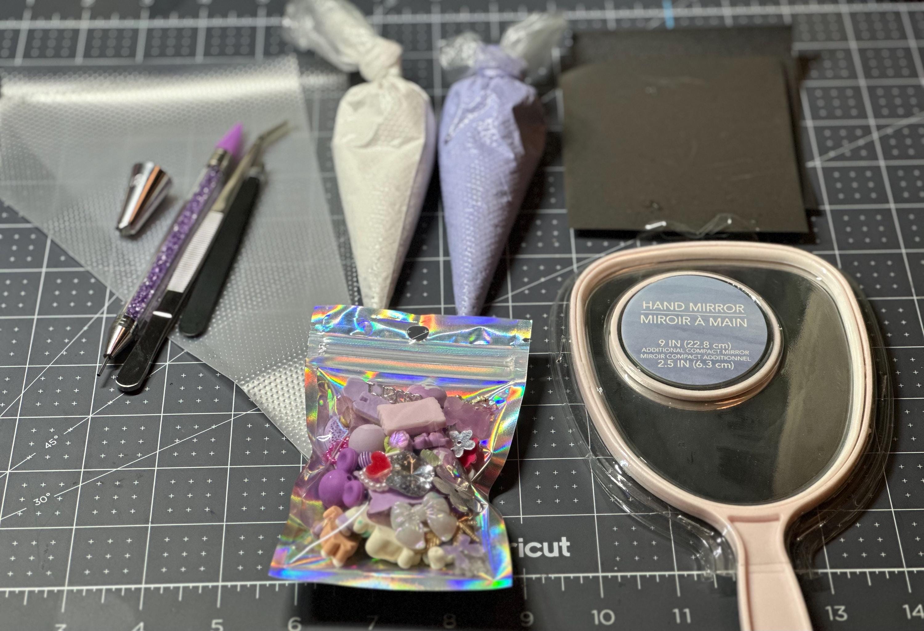 DIY custom decoden handheld  mirror set KIT