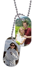 custom photo dog tag necklaces