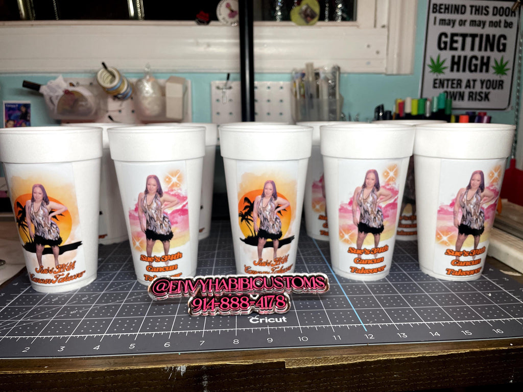 Custom Styrofoam Cups