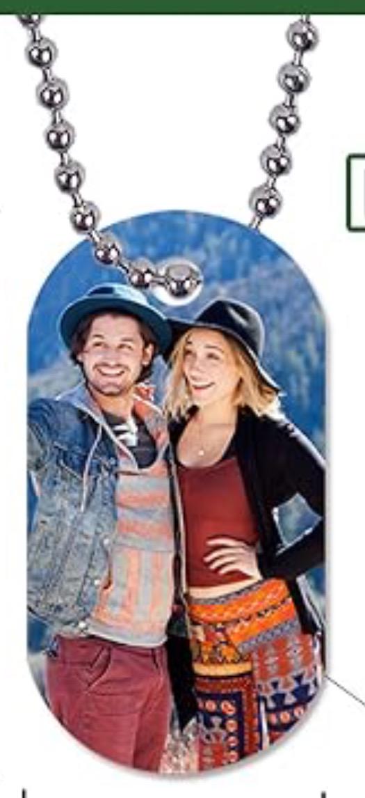 custom photo dog tag necklaces