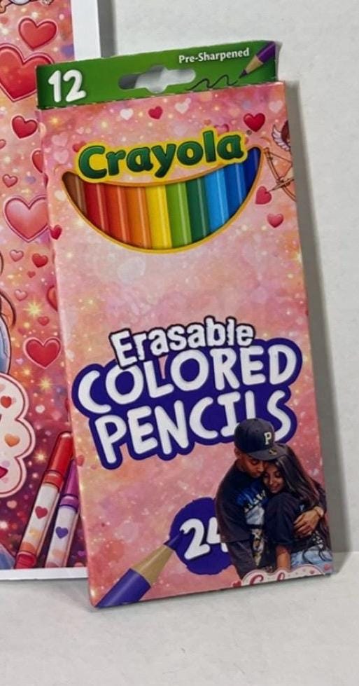 Custom colored pencils