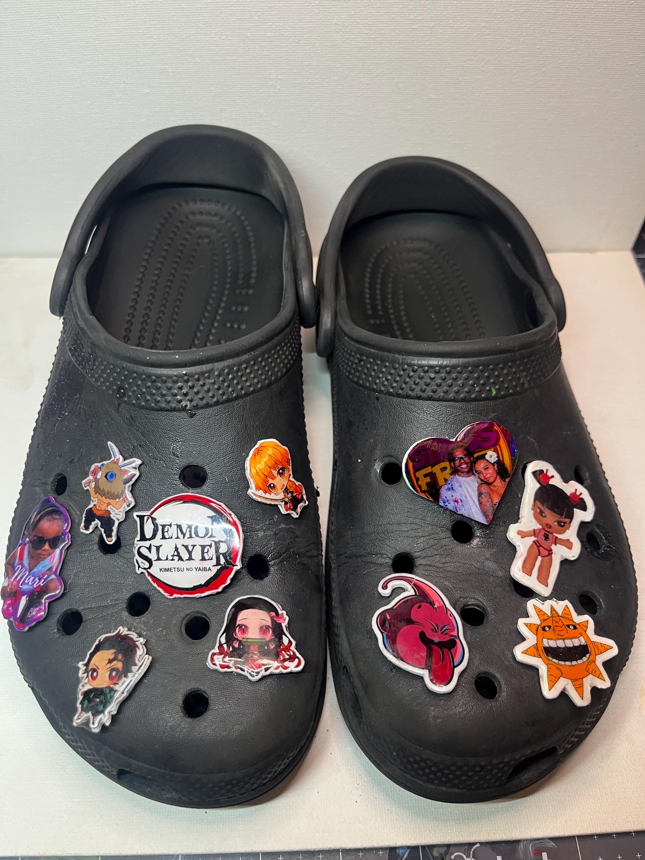 Custom photo croc, charms  custom photo croc jibblits