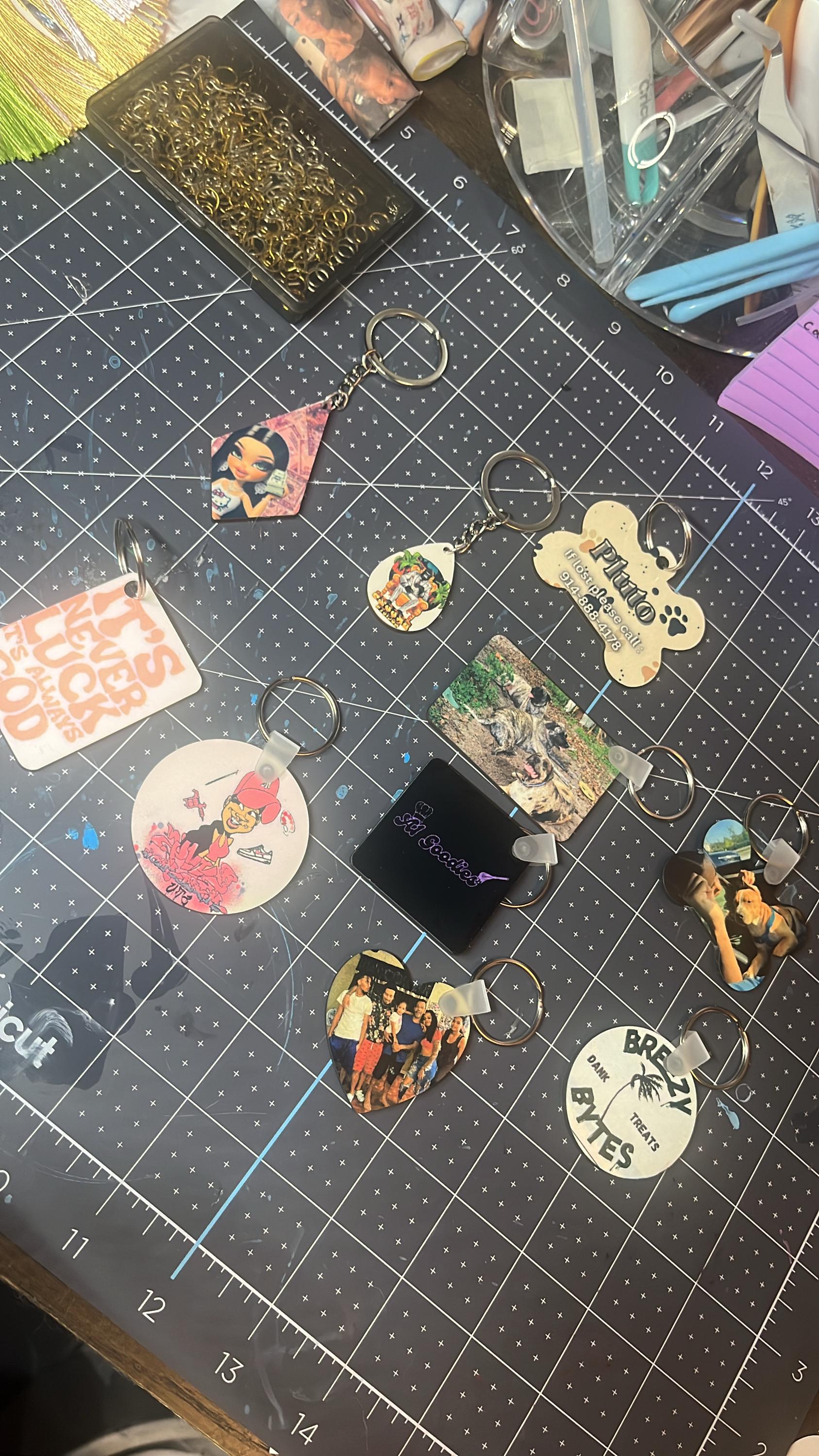 custom photo keychains