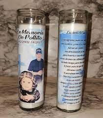 custom photo candles