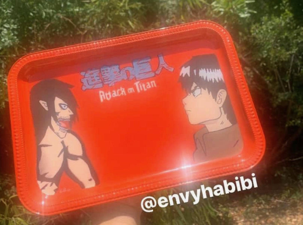 custom rolling trays custom image hand painted rolling tray