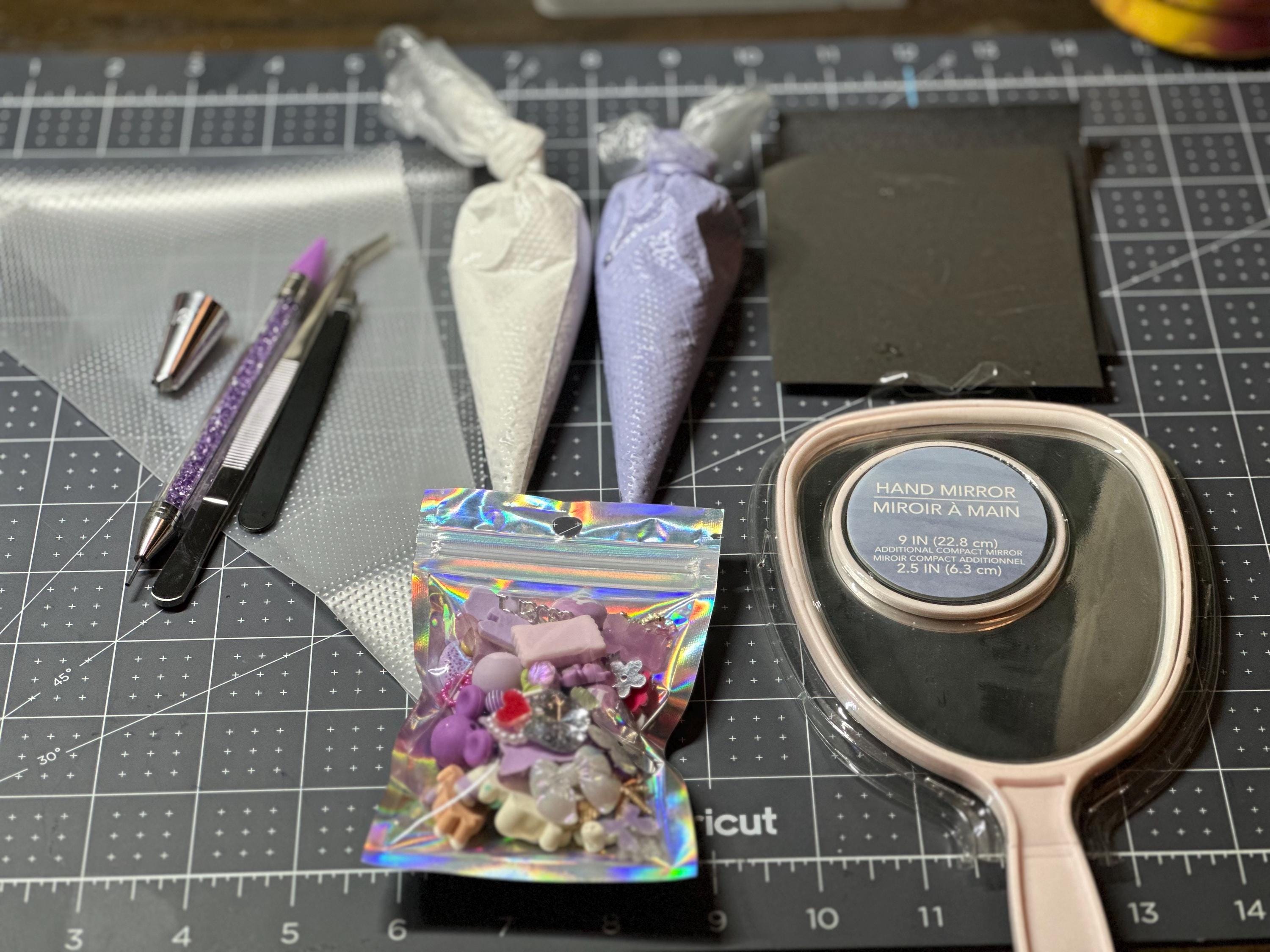 DIY custom decoden handheld  mirror set KIT