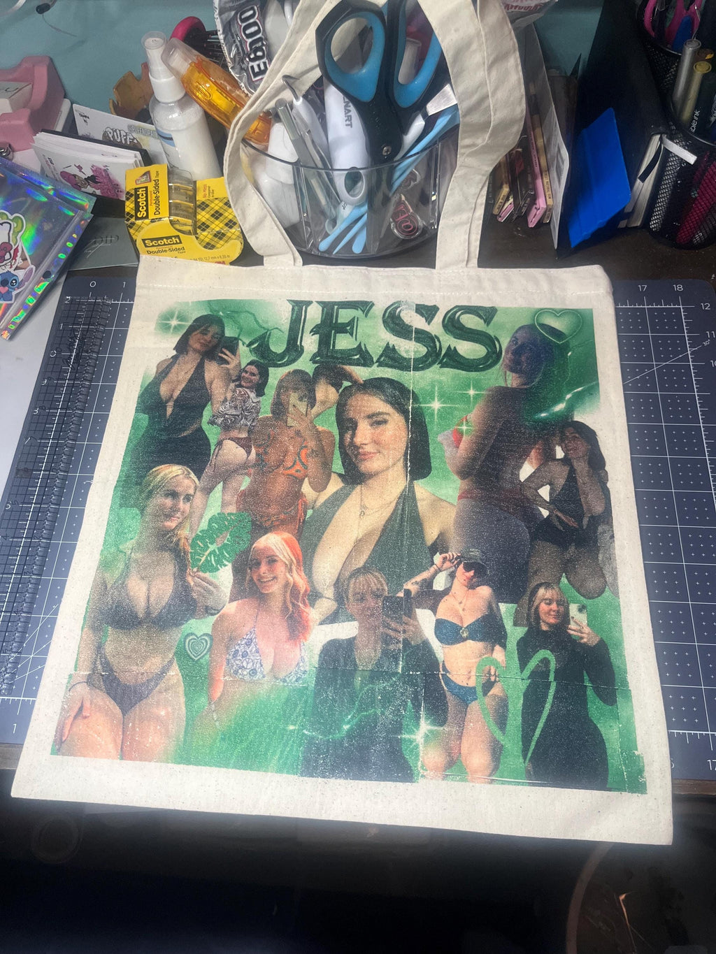custom photo / design  tote bag any picture any design