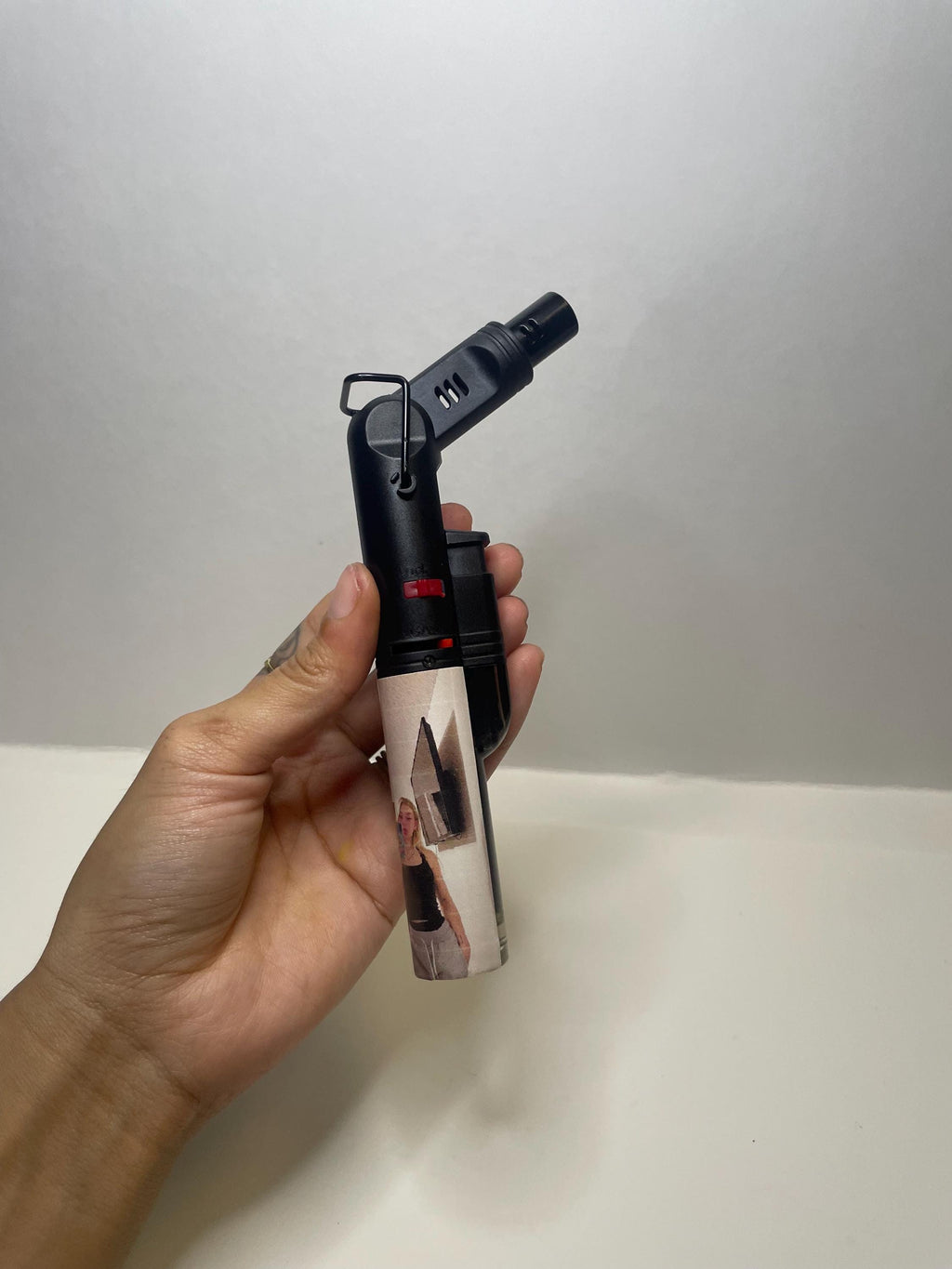 custom photo refillable PIVOT torch custom photo torch