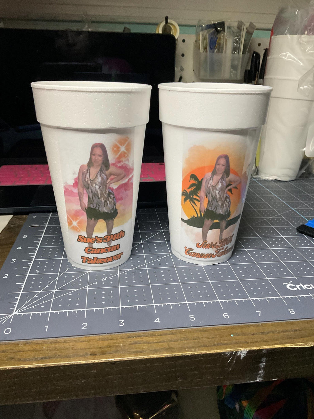 Custom Styrofoam Cups