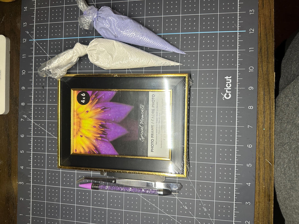 DIY custom decoden handheld picture frame KIT