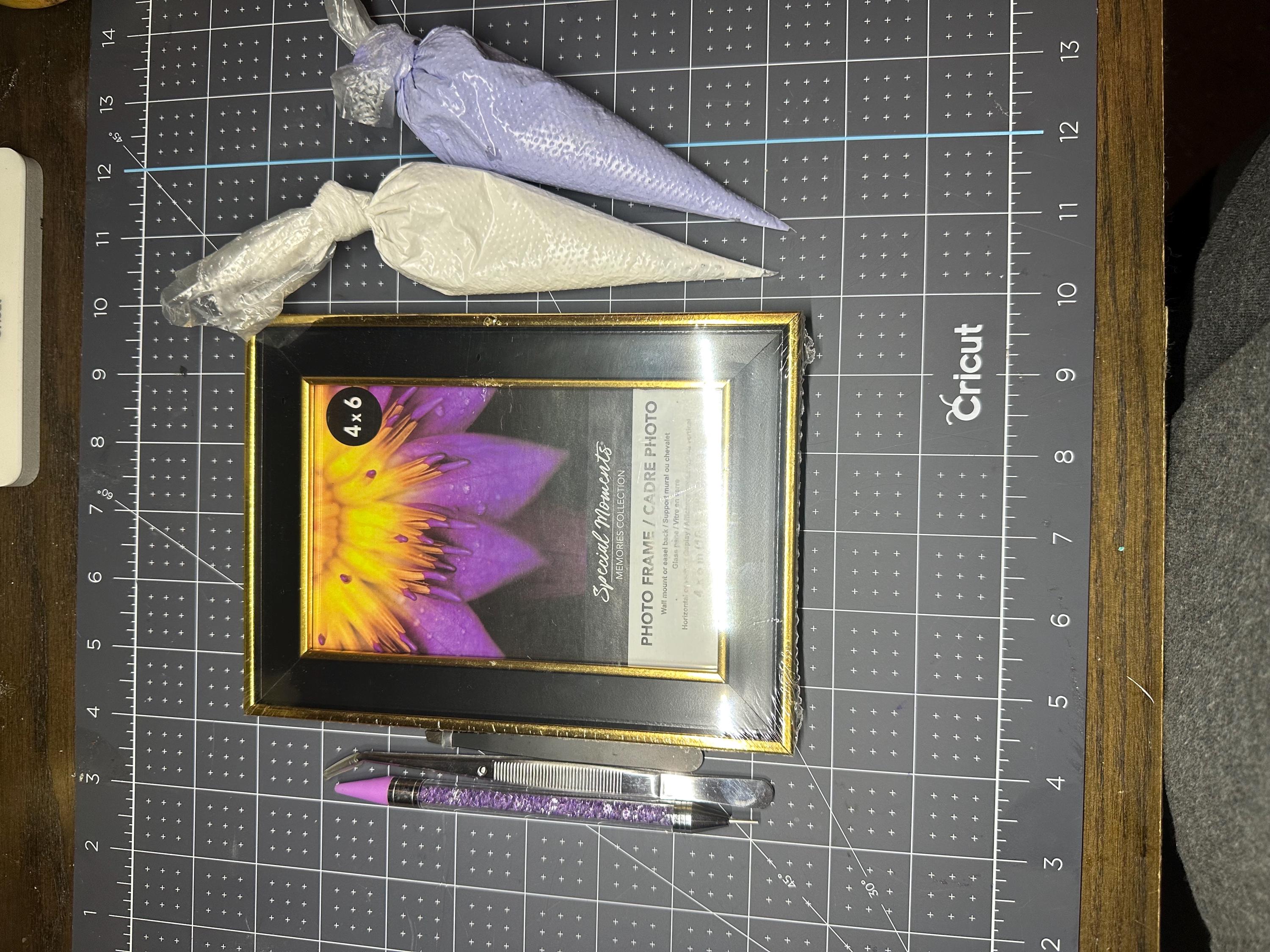 DIY custom decoden handheld picture frame KIT