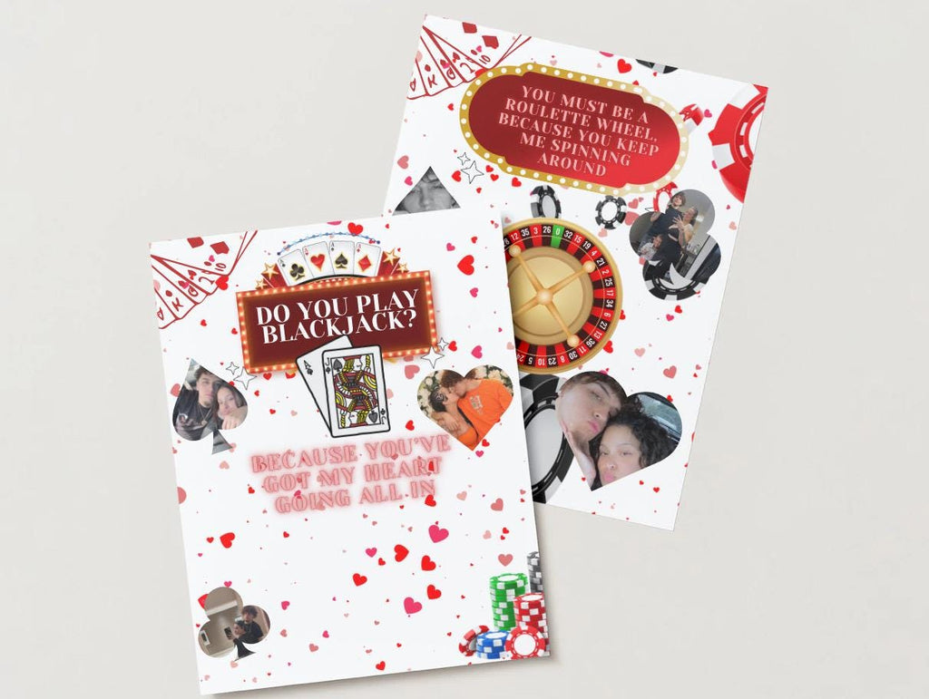Customizable Jumbo prize  Anime Valentines Day Card lighting McQueen  Themed Pink & Red Color Way TEMPLATE