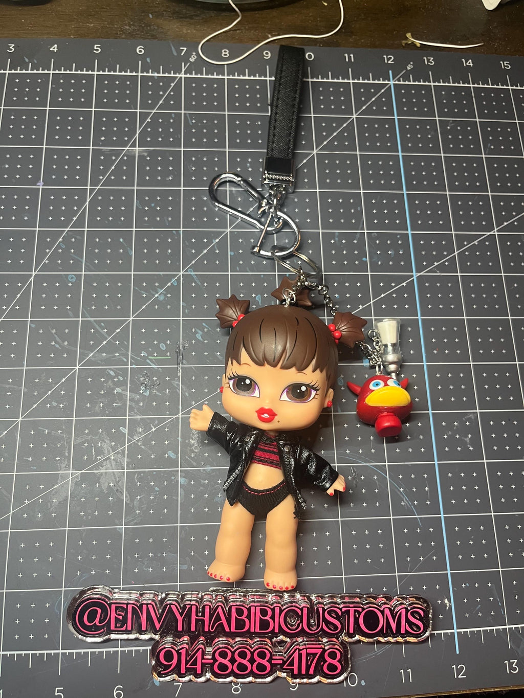 custom bratz baby keychains