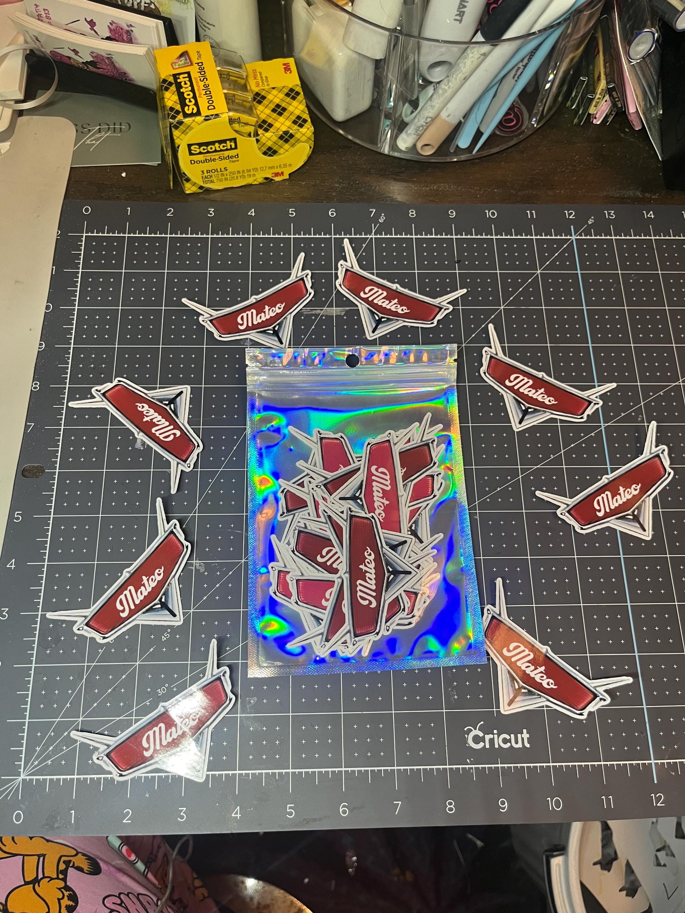 20 lighting McQueen stickers