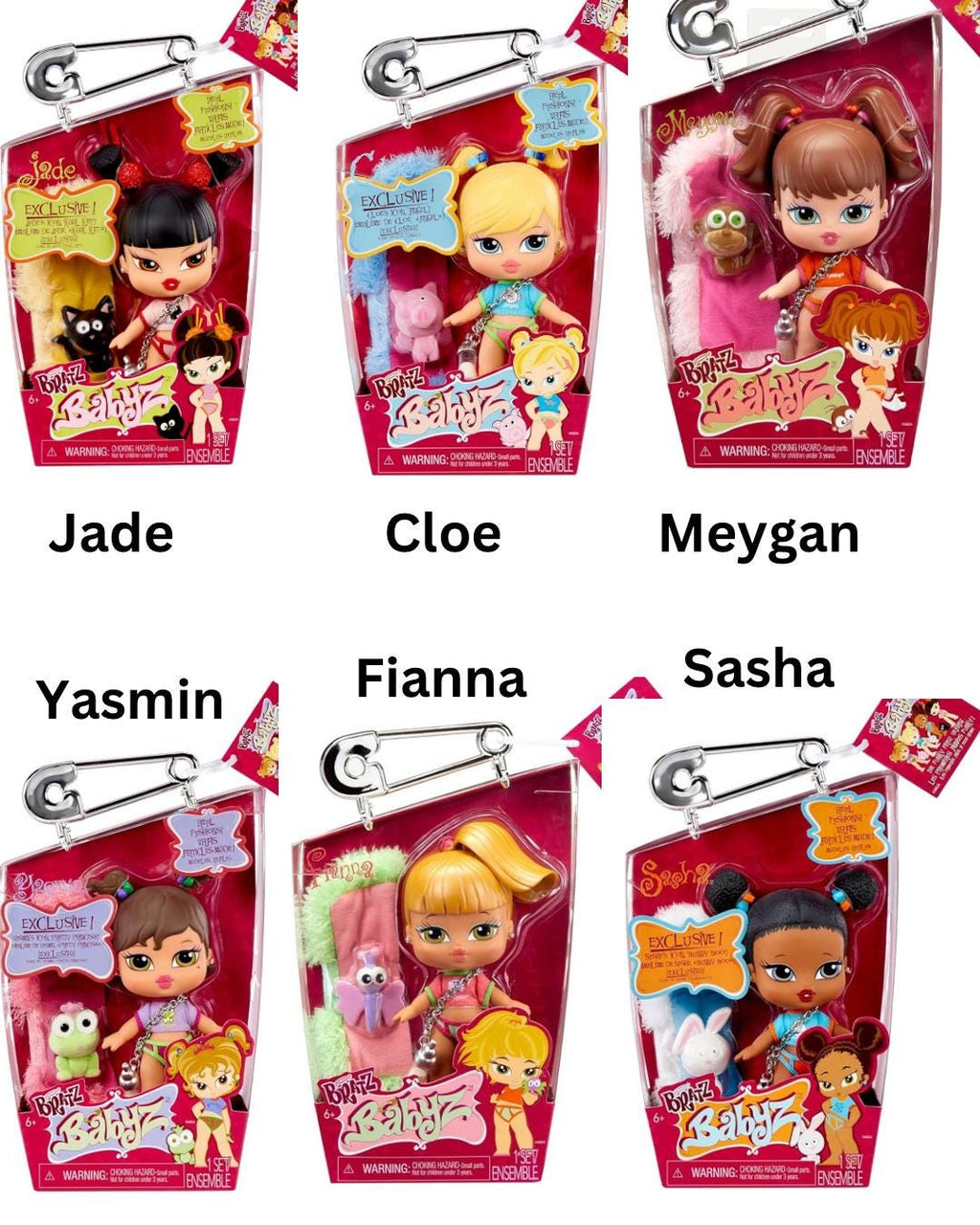 custom bratz baby keychains