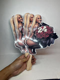 custom die cut photo prop