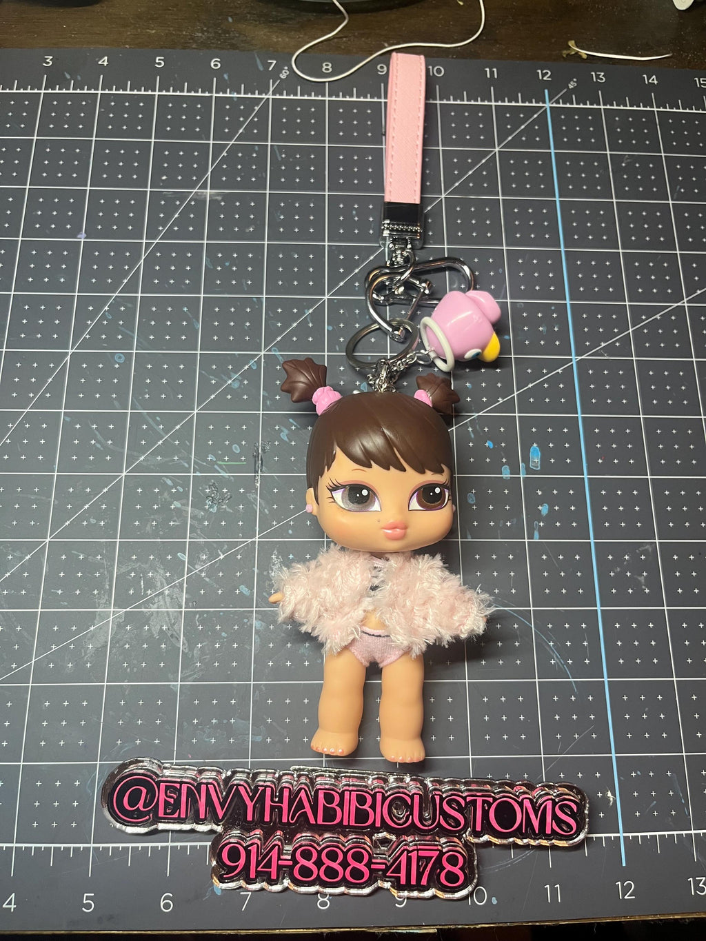 custom bratz baby keychains