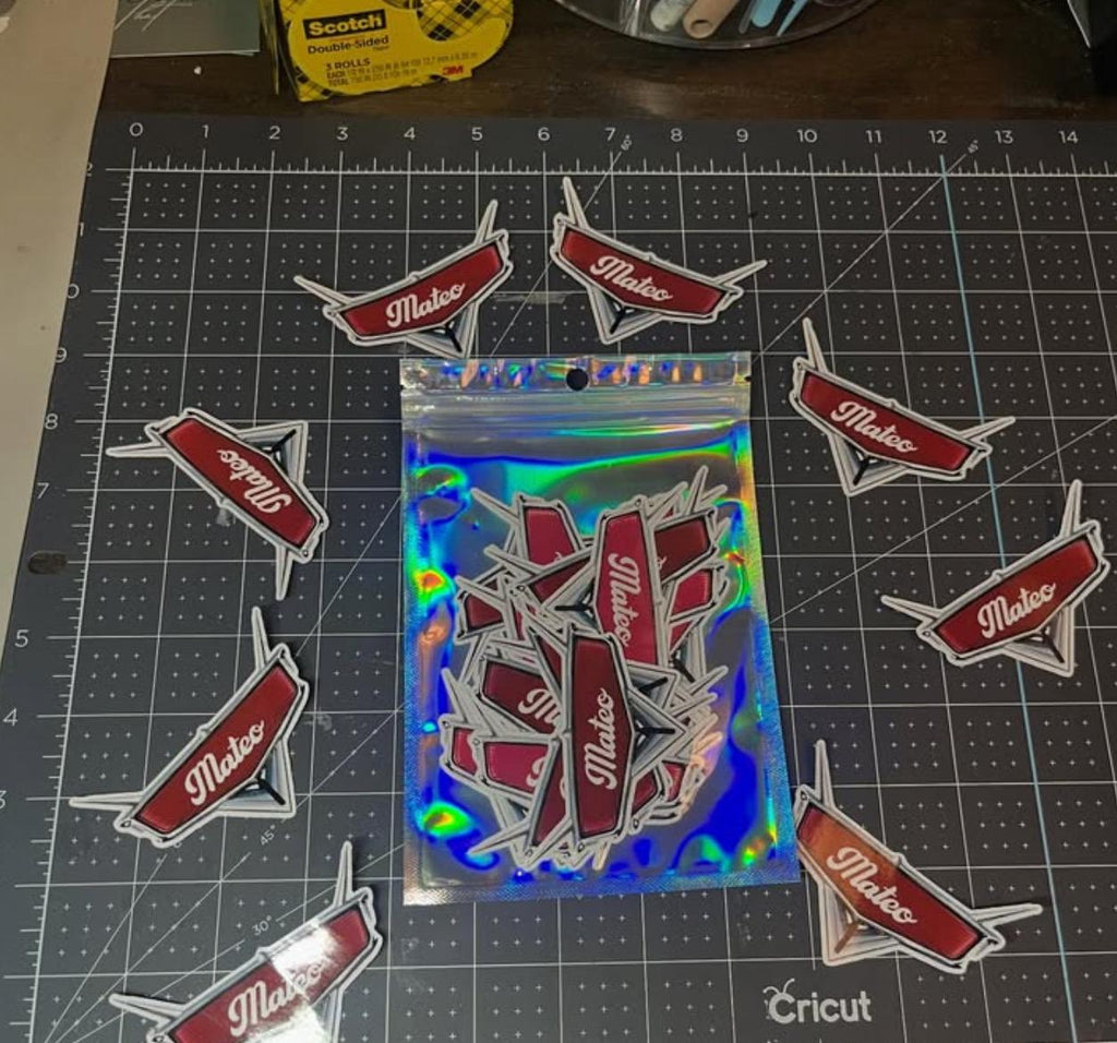 custom die cut stickers custom shaped sticker ( price per sticker )