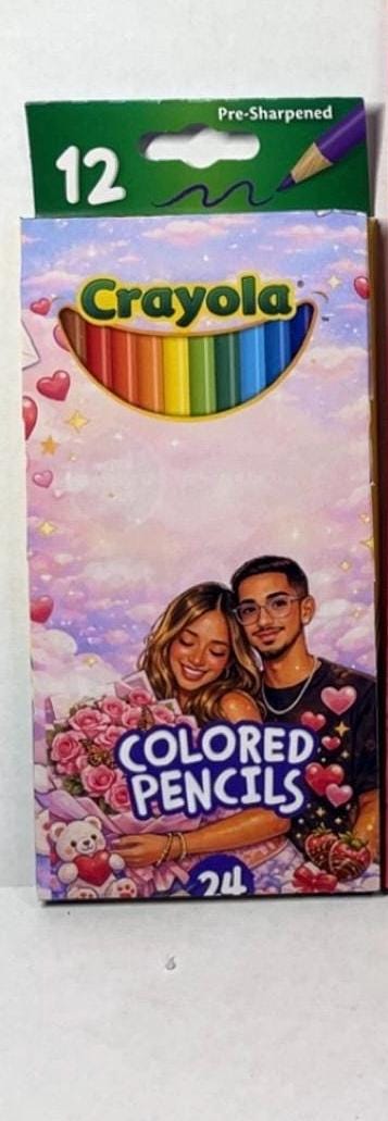 Custom colored pencils