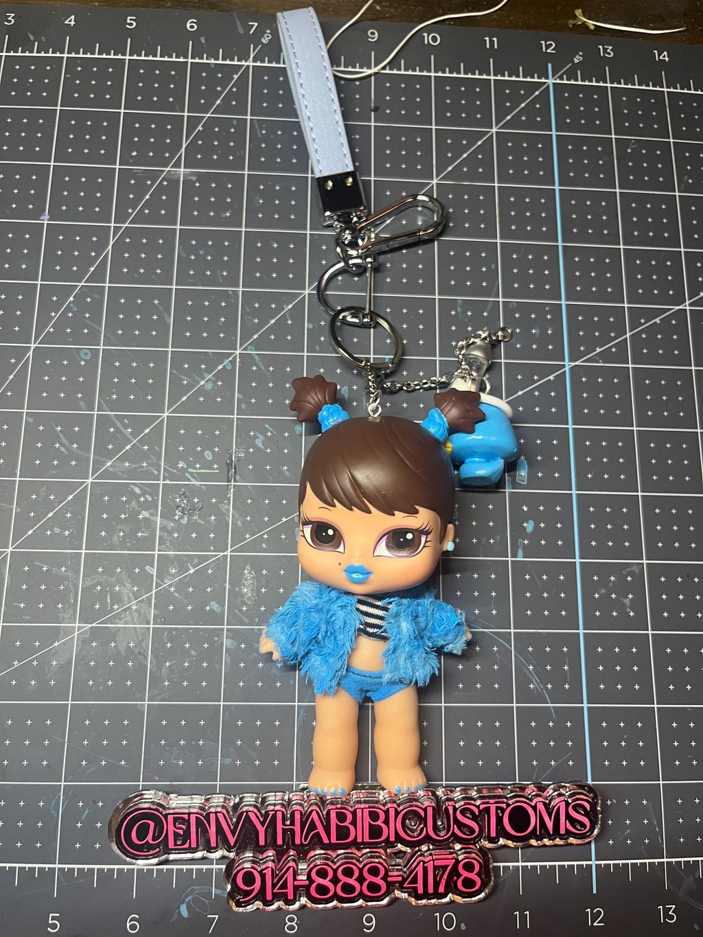 custom bratz baby keychains