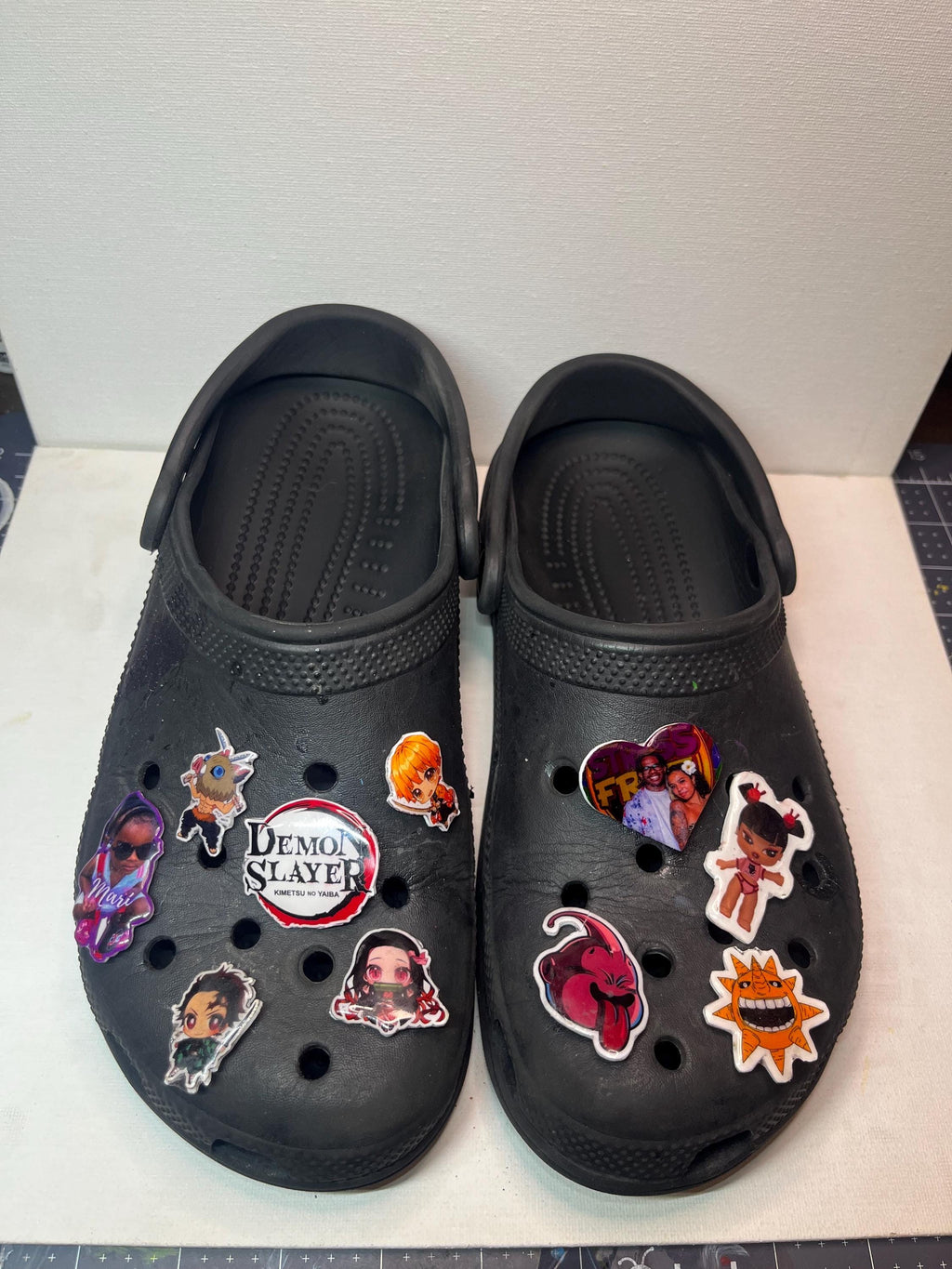 Custom photo croc, charms  custom photo croc jibblits