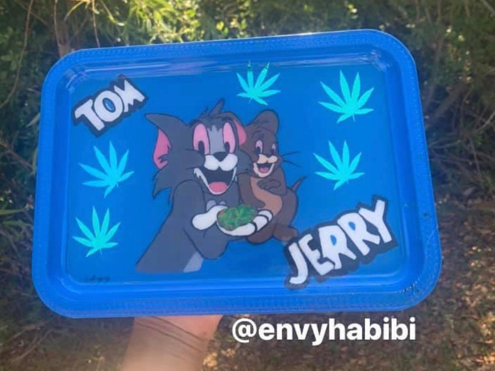 custom rolling trays custom image hand painted rolling tray