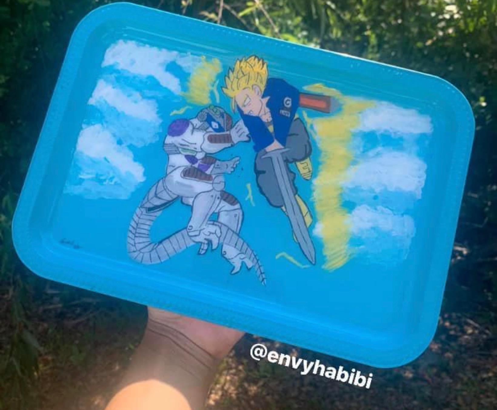 custom rolling trays custom image hand painted rolling tray