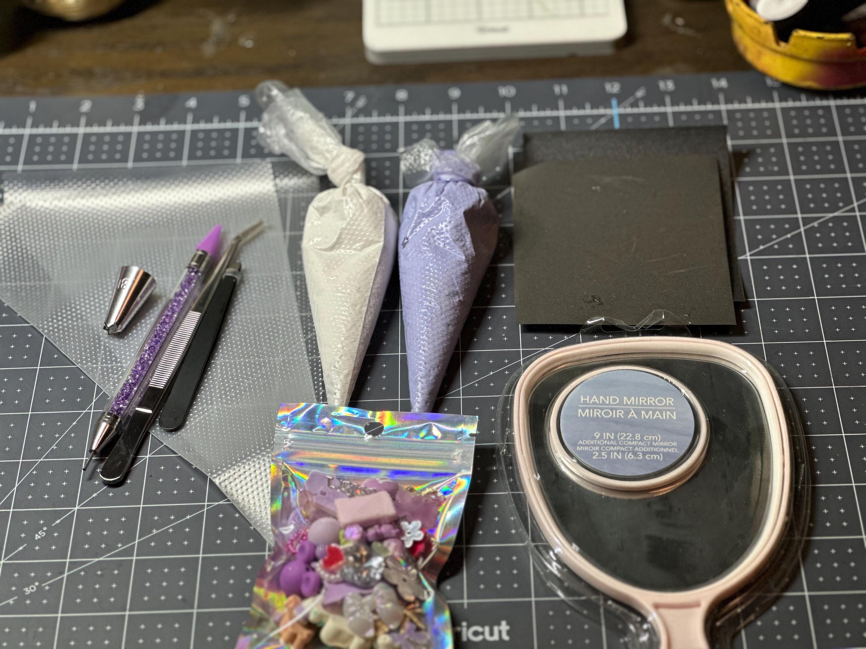 DIY custom decoden handheld  mirror set KIT