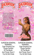 Customizable single backwood  wrapper  pink hearts custom photo backwood wrapper TEMPLATE