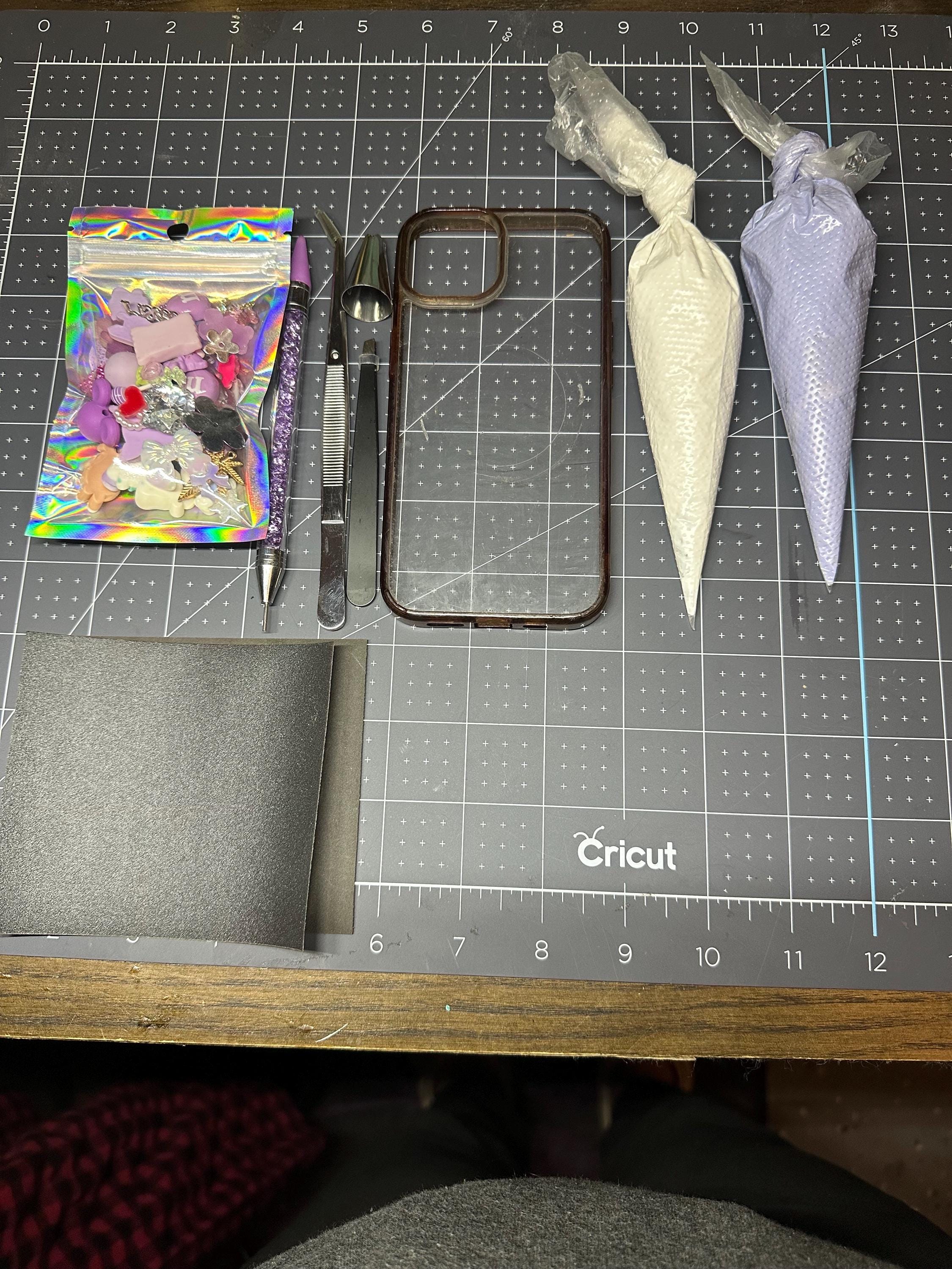 DIY custom decoden handheld heart shaped iPhone KIT